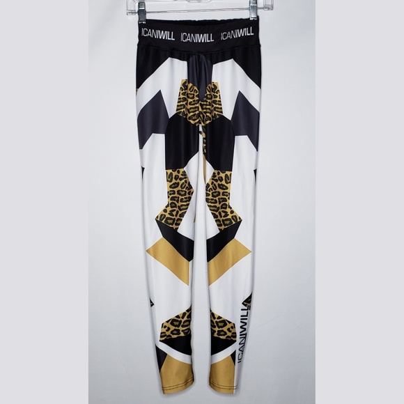 icaniwill leopard tights
